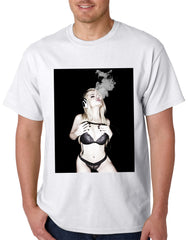 Tits Clothing - Up In Smoke Mens T-shirt