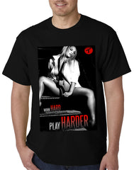 Tits Shirts - Work Hard, Play Harder Mens T-shirt