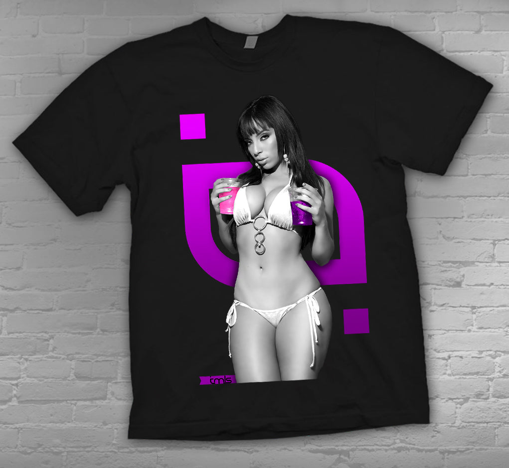 Tits T-shirt - "Double Fistin" Mens T-shirt
