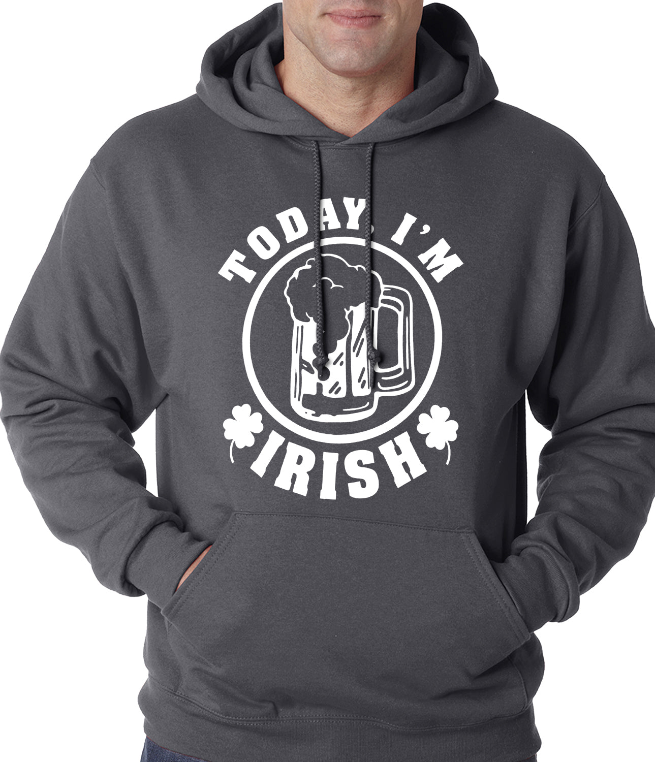 Today I'm Irish St. Patrick's Day Adult Hoodie