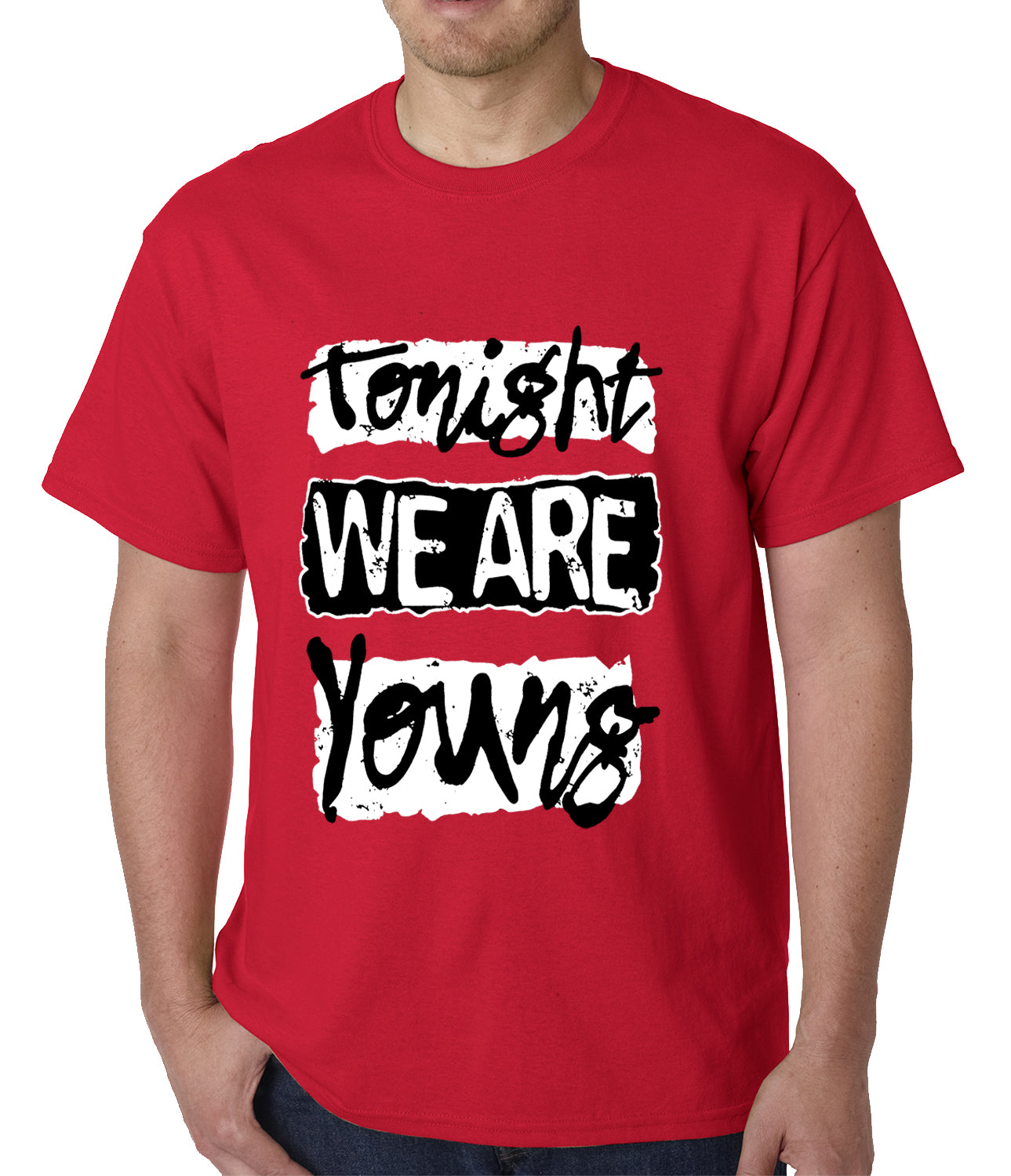 Tonight We Are Young Mens T-shirt
