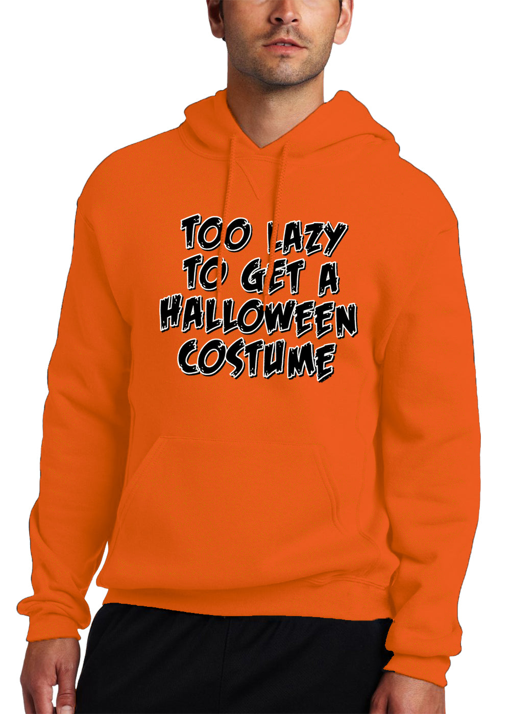 Too Lazy To Get a Halloween Costume Adult Hoodie