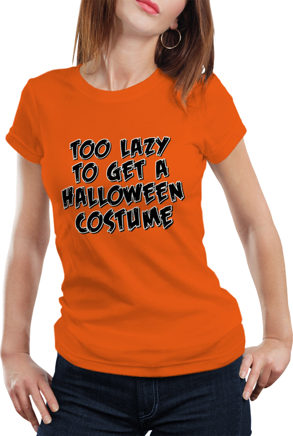 Halloween Costume t-shirt - Too Lazy To Get a Halloween Costume Girl's T-Shirt