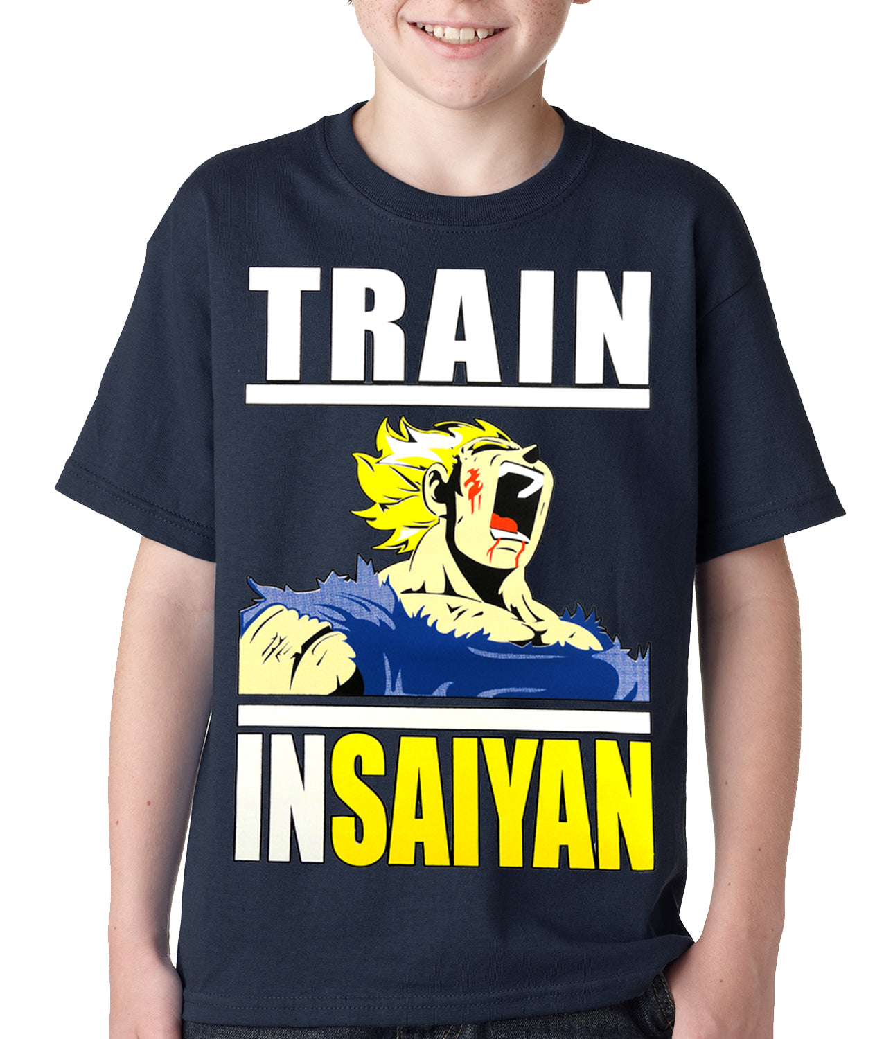 Train Like Insaiyan Kids T-shirt