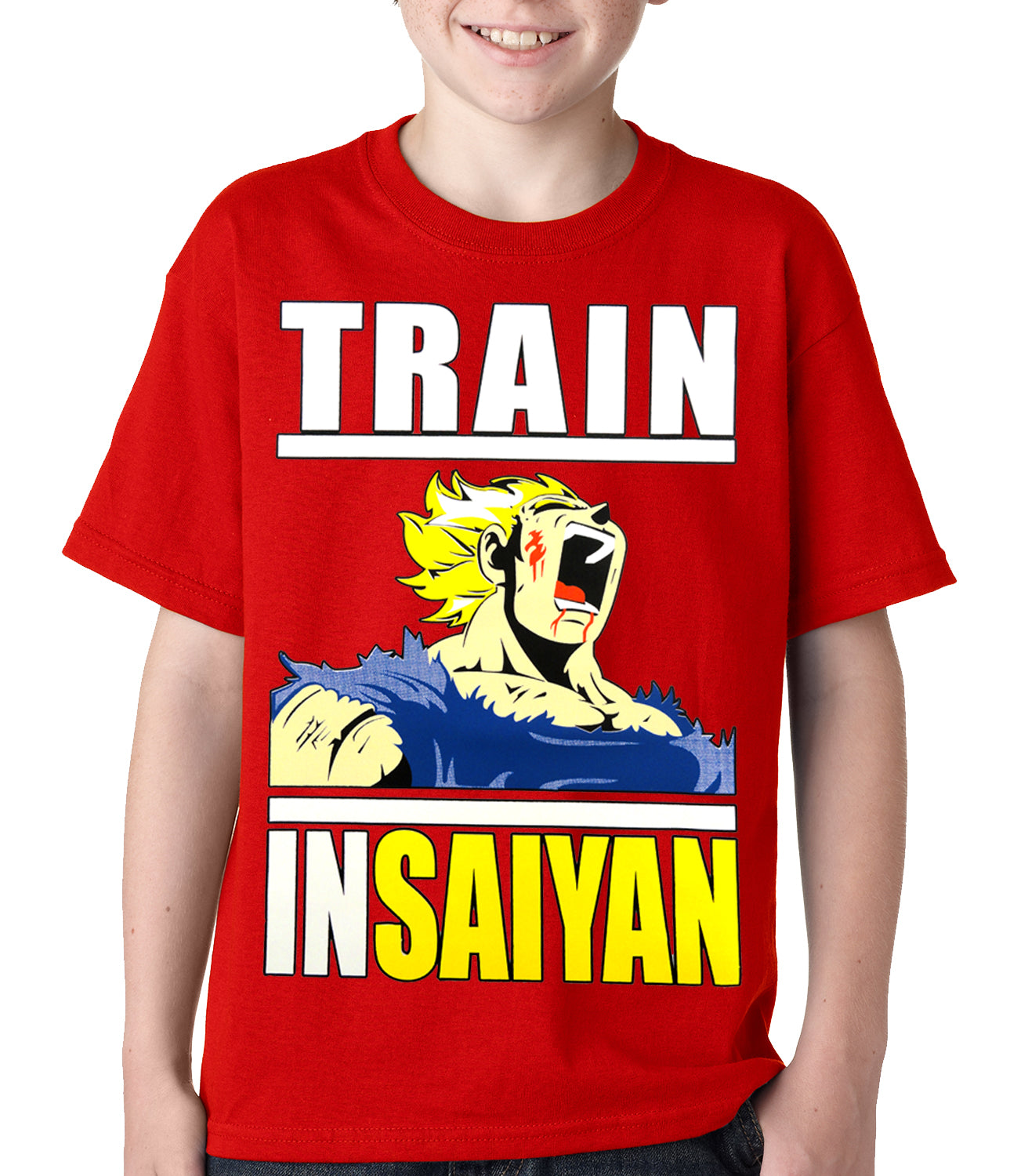 Train Like Insaiyan Kids T-shirt