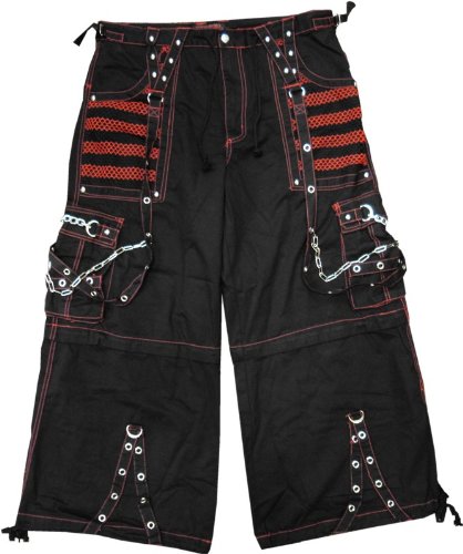 Tripp Darkstreet NYC - "Armageddon" Bondage Pants (Black/Red)