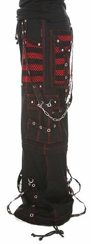Tripp Darkstreet NYC - "Armageddon" Bondage Pants (Black/Red)