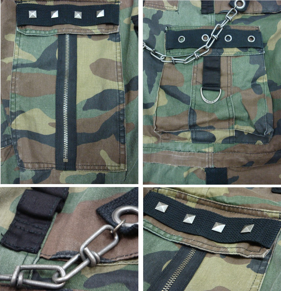 Tripp Darkstreet NYC - "Camo Chain" Jungleland Combat Pants Camo/Black