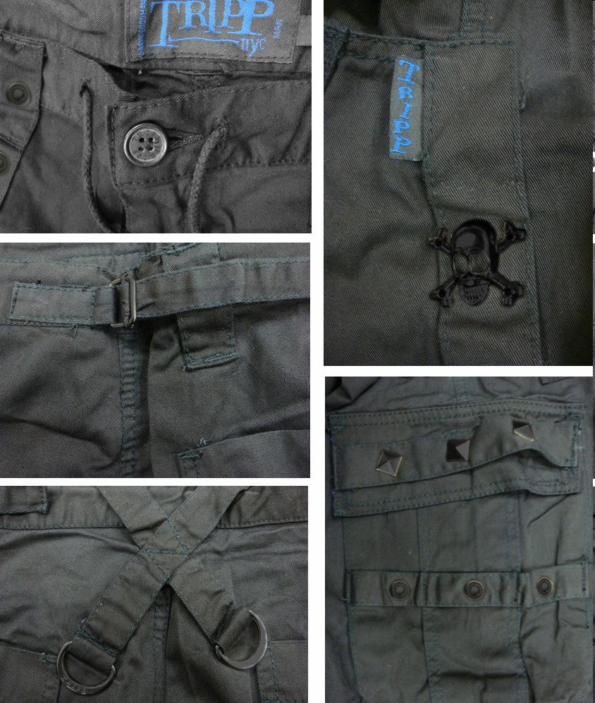 Tripp Darkstreet NYC - DarkStreet "Lock UP" Bondage Pants (Black)