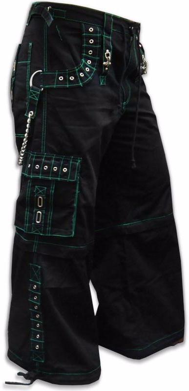Tripp Darkstreet NYC - "Serpent" Bondage Pants (Black/Green)