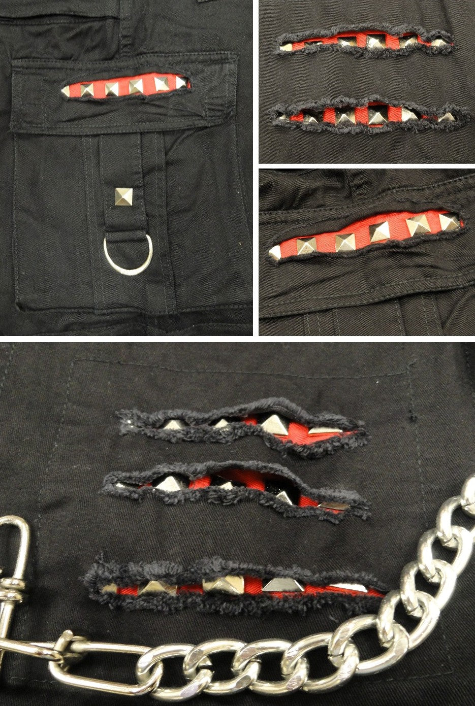 Tripp Darkstreet NYC - "Slashed Combat" Bondage Pants