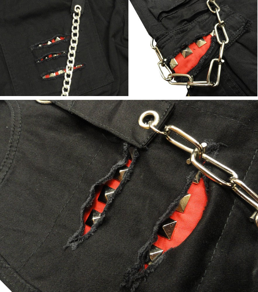 Tripp Darkstreet NYC - "Slashed Combat" Bondage Pants