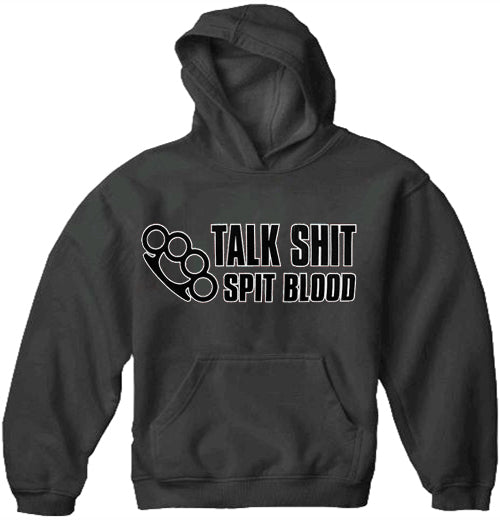 Trouble Maker Sweatshirts - Talk Sh*t Spit Blood Hoodie