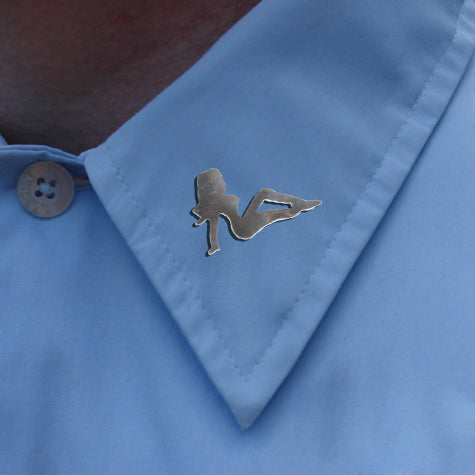 Trucker Babe Lapel Pin