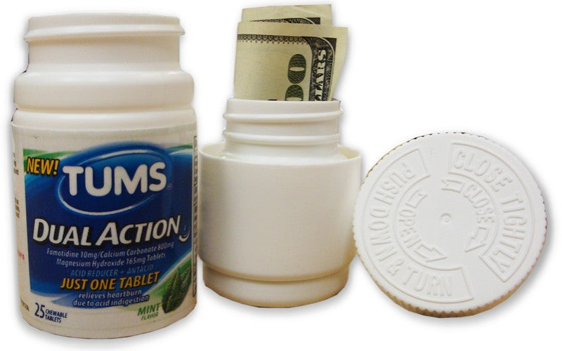 TUMS Dual Action Diversion Safe