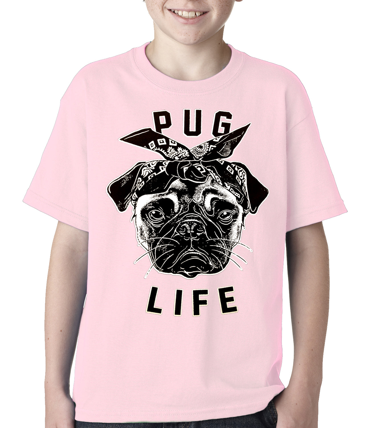 Tupug Pug Life Kids T-shirt