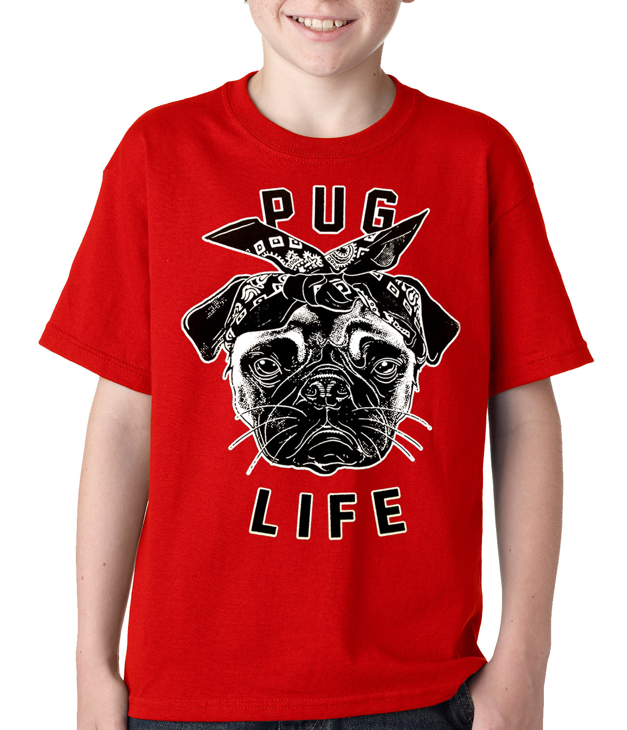 Tupug Pug Life Kids T-shirt