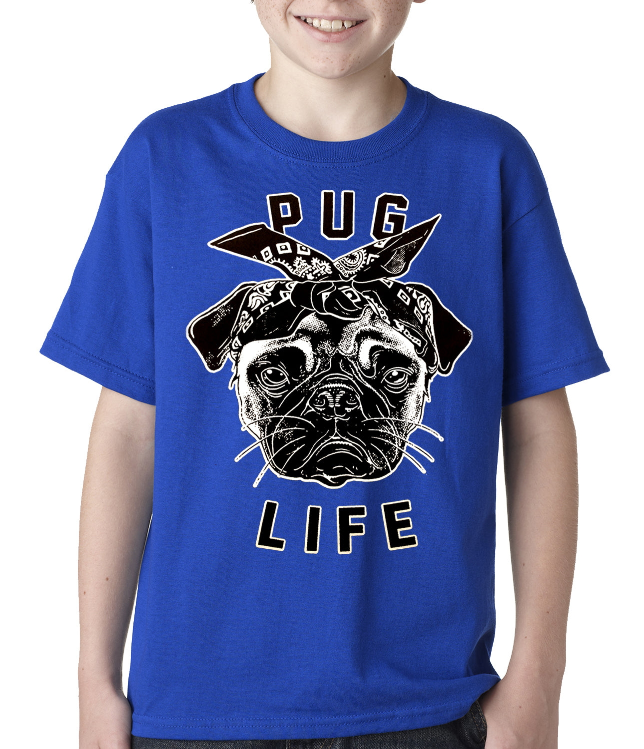 Tupug Pug Life Kids T-shirt