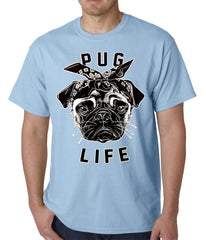 Tupug Pug Life Mens T-shirt