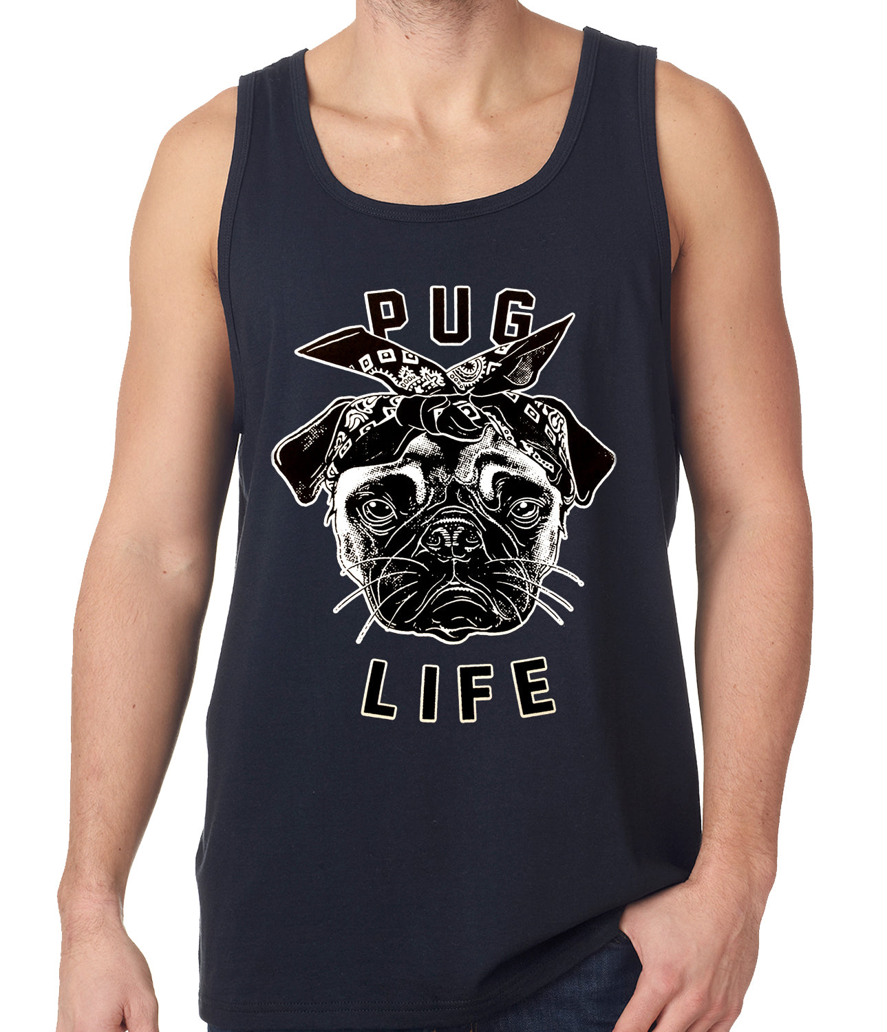 Tupug Pug Life Tank Top