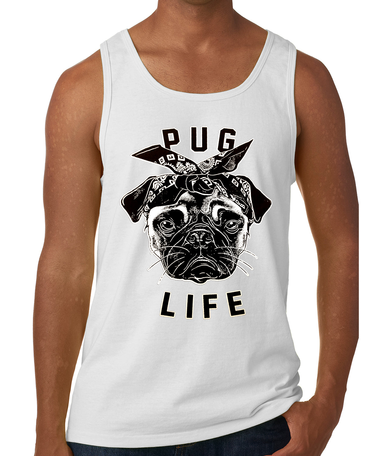 Tupug Pug Life Tank Top