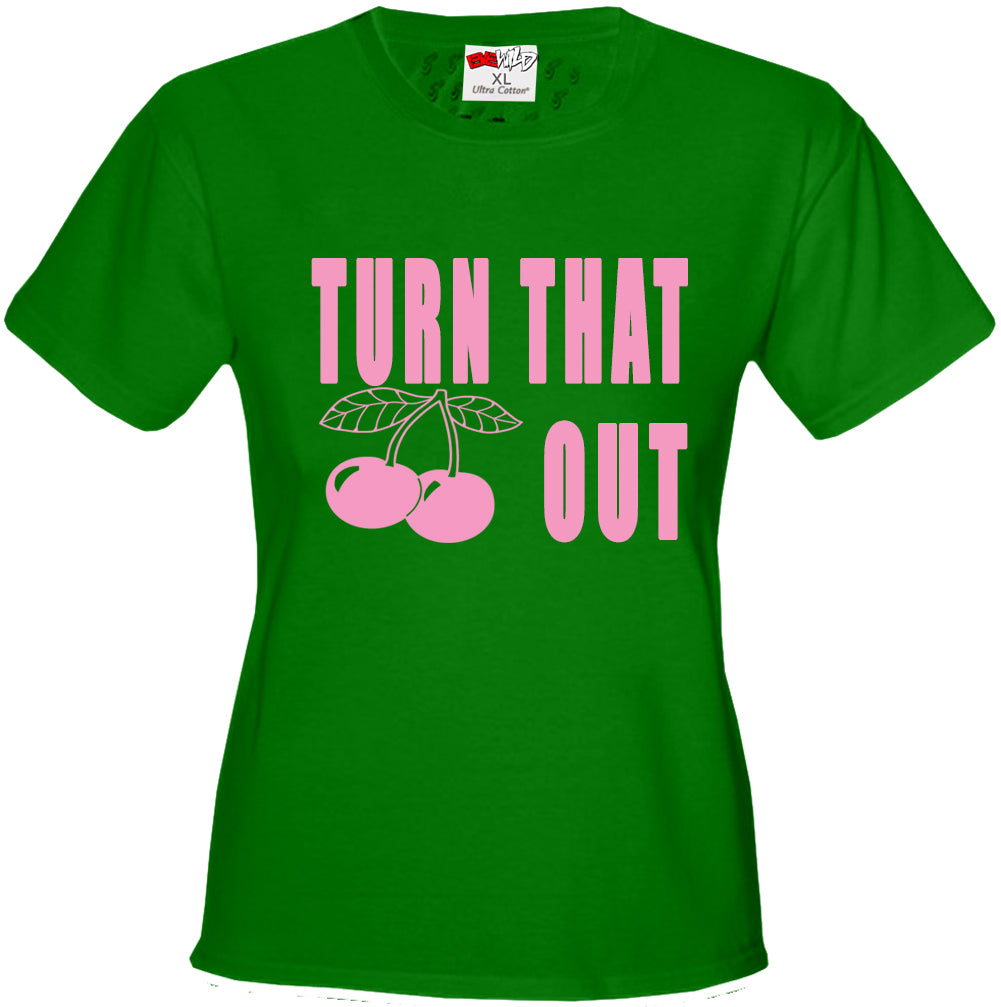Turn That Cherry Out Girl's T-Shirt