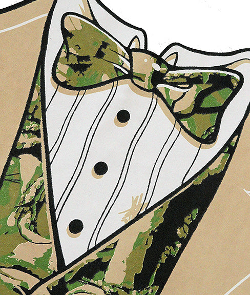 Tuxedo Shirts -- Camouflage Beer Can Tuxedo  T-Shirt