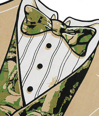 Tuxedo Shirts -- Camouflage Beer Can Tuxedo  T-Shirt