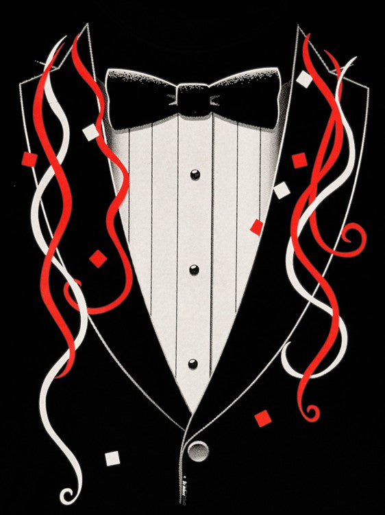 Tuxedo Tees - Party Time Tuxedo T-Shirt