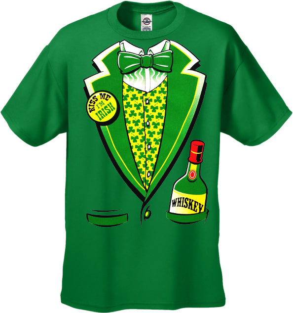 Tuxedo TShirts - Irish Whiskey Tuxedo Men's T-Shirt