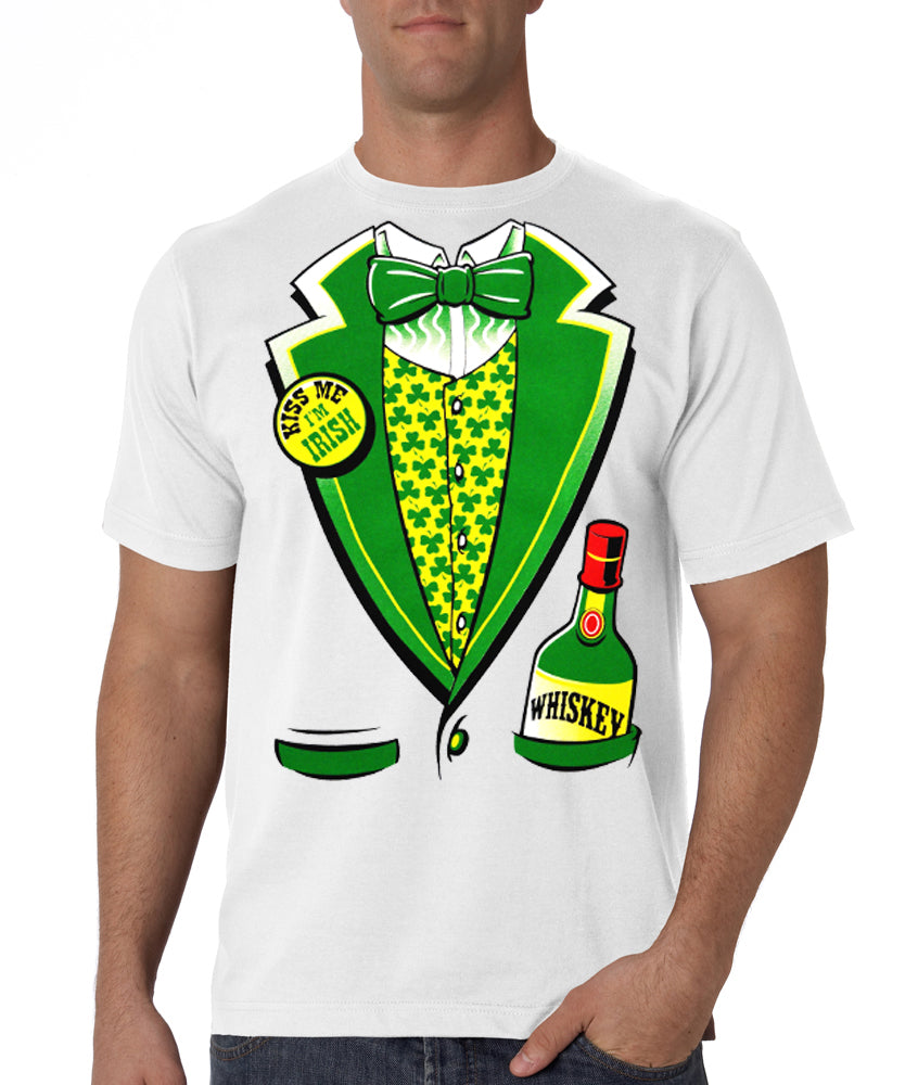 Tuxedo TShirts - Irish Whiskey Tuxedo Men's T-Shirt