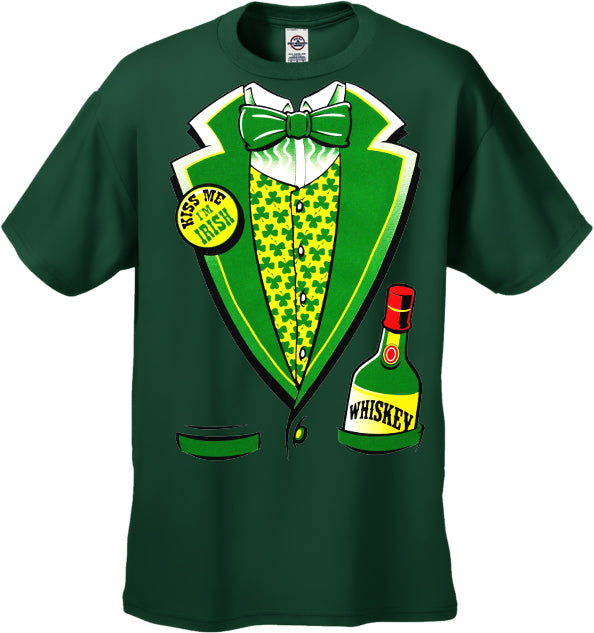 Tuxedo TShirts - Irish Whiskey Tuxedo Men's T-Shirt