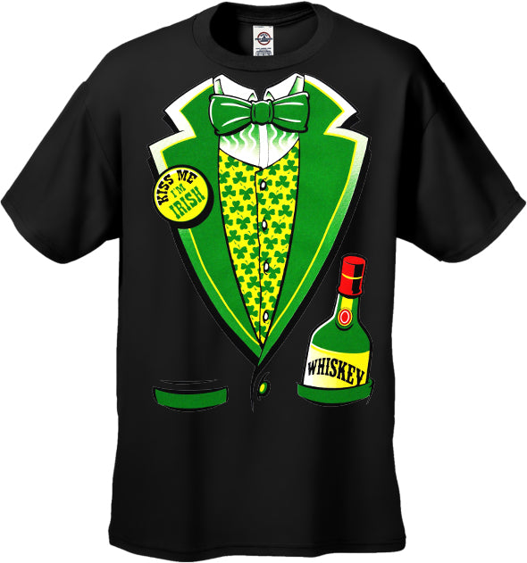 Tuxedo TShirts - Irish Whiskey Tuxedo Men's T-Shirt
