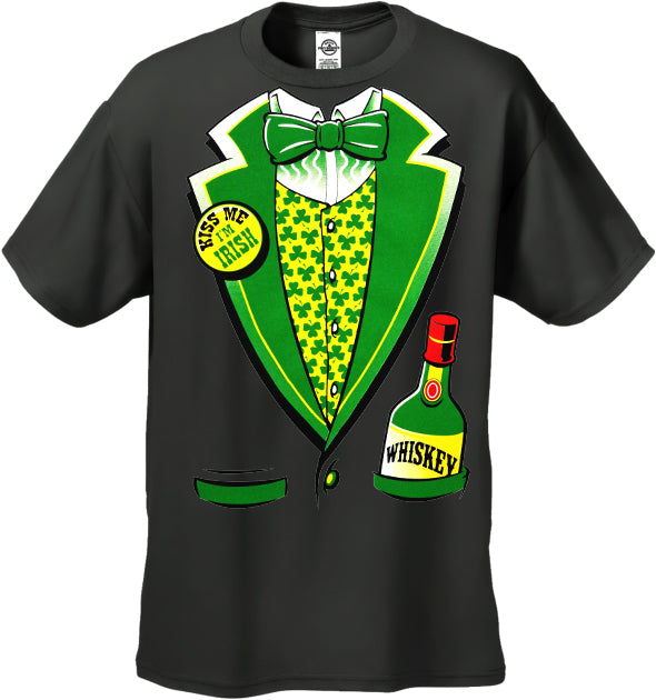 Tuxedo TShirts - Irish Whiskey Tuxedo Men's T-Shirt