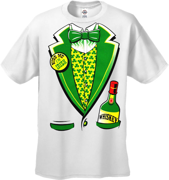 Tuxedo TShirts - Irish Whiskey Tuxedo Men's T-Shirt