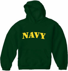 U.S Navy Military Adult Hoodie (Yellow)