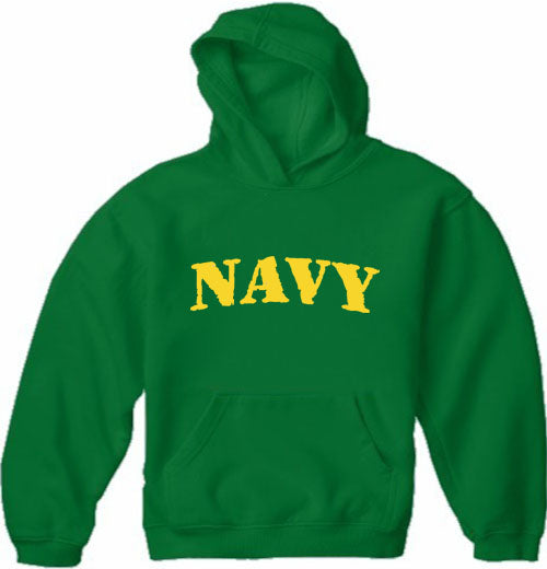 U.S Navy Military Adult Hoodie (Yellow)