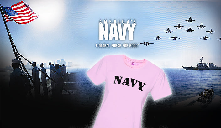 U.S Navy Military Girl's T-Shirt