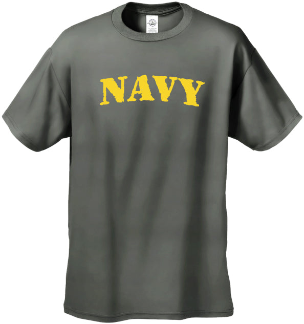 U.S Navy Military Men's T-Shirt (Yellow)