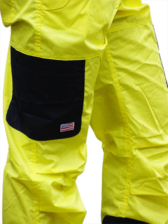 UFO Girls Hipster Two Tone Dance Pants (Yellow/ Black)