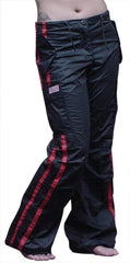 UFO Girls Striped Racer  Hipster Pants (Black/Red)