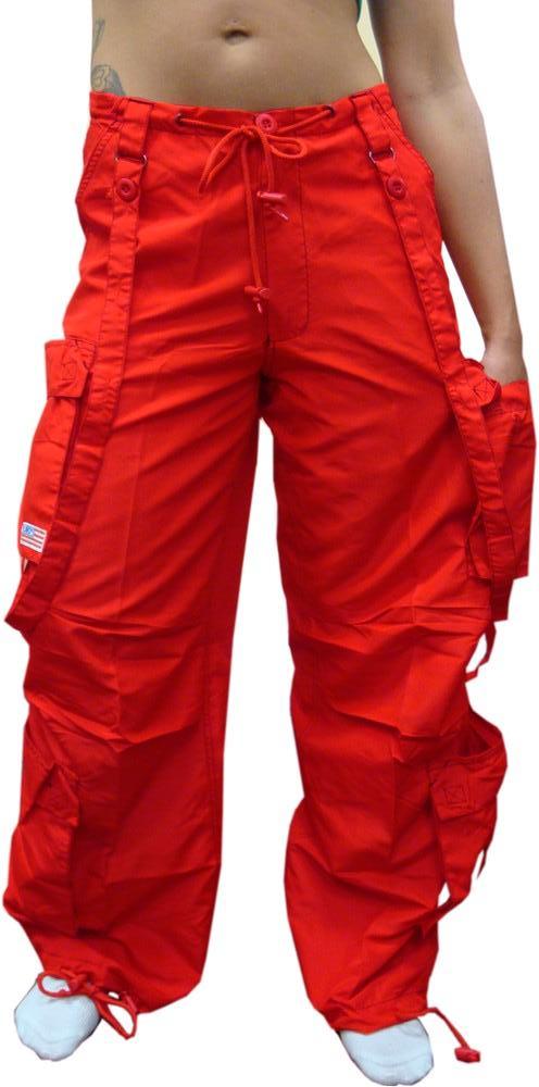 UFO Girly Extreme "Floppy" Dance Pants (Red)