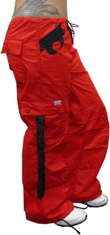 UFO Girly Hipster "Chloe" Pants (Red)