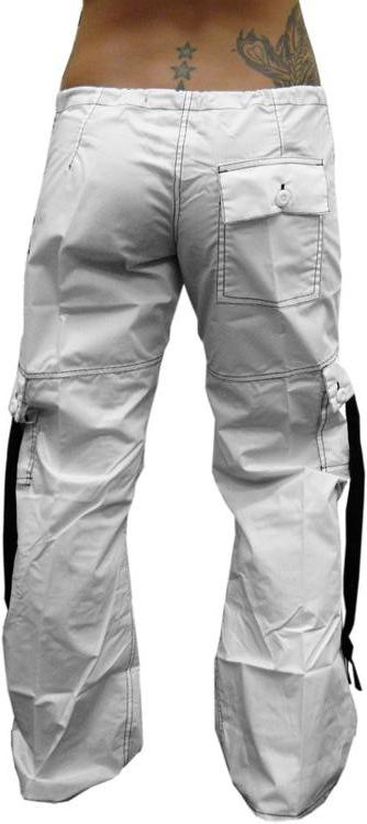 UFO Girly Hipster "Chloe" Pants (White)