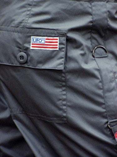 UFO Strappy Hipster Girls Pants (Charcoal/Red Camo)