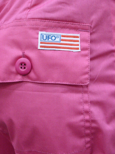 UFO Strappy Hipster Girls Pants (Hot Pink/Black)