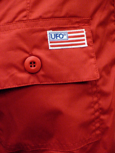 UFO Strappy Hipster Girls Pants (Red/Black)