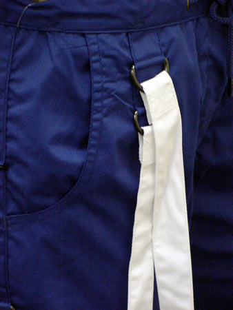 UFO Strappy Hipster Girls Pants (Royal/White)