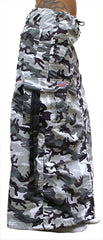 Ufo Utility Cargo Skirt (Grey Camo)