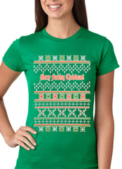 Ugly Christmas T-shirt - Merry F*cking Christmas Girls T-shirt